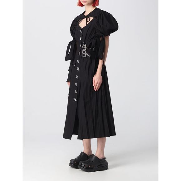 Chopova Lowena Dress Woman Black - Picture 4 of 5